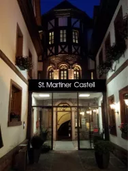 Restaurant Castell Eingang (© Hotel Restaurant St. Martiner Castell)