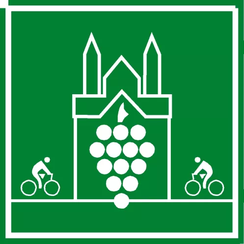 Logo und Markierung Vom Rhein zum Wein