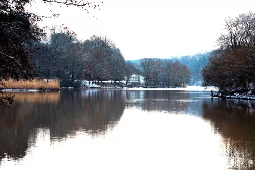Ohmbachsee im Winter