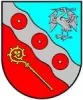 Wappen von Bisterschied mit Stab und Vogel