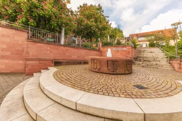 Brunnen vor Museum Winnweiler