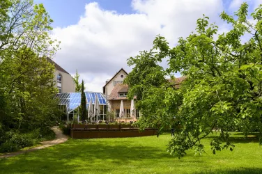 Stiftspark mit Blick auf Keysermühle