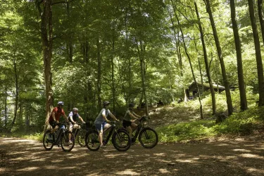 Radtour zur Kronbuchenhütte (© Donnersberg-Touristik-Verband e.V., Sven Hasselbach)