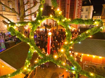 Kirner Weihnachtsmarkt - Stern (© S.Schmitt)