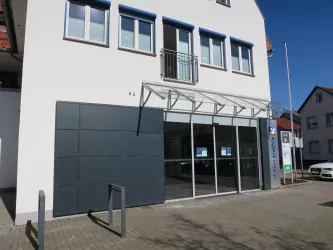 VR-Bank Südpfalz eG, Filliale Bellheim Eingang
