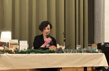 Tina S. Martin bei einer Lesung