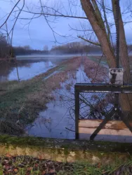 Schließe und Kanäle an der Holzwiese