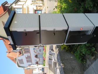 E-Bike-Ladesäule am Koźminplatz