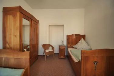 Schlafzimmer, getrennte Betten