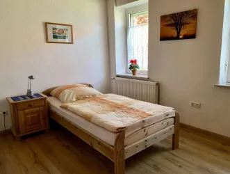 Einzelschlafzimmer 1 (© Fam. Dülmer-Hirsch)