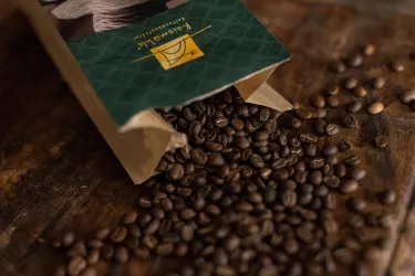 frisch gerösteter Kaffee