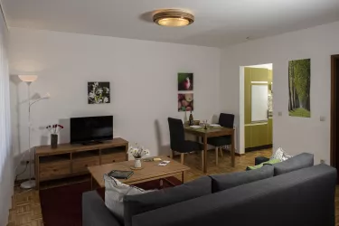 Wohnbereich mit TV
