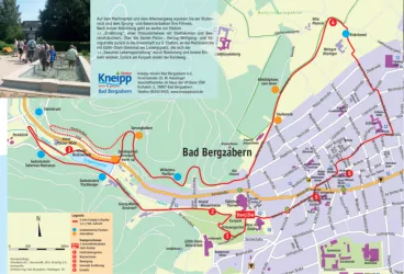 Kneipplehrpfad_Karte (© Archiv: Tourismusverein SÜW Bad Bergzabern e.V.)