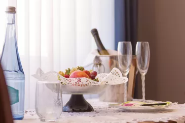Obstschale im Zimmer