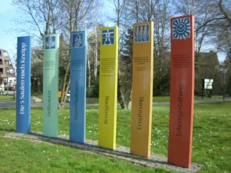 Kneippsäulen Kurpark Bad Bergzabern
