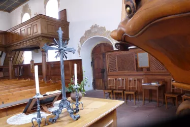 Bergkirche Innen (© Archiv TI Bad Begzabern)