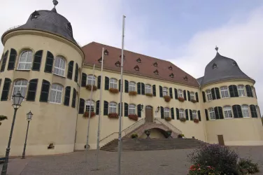 Schloss Bad Bergzabern nah (© Archiv TI Bad Begzabern)