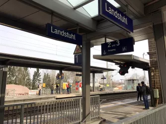 Landstuhler Bahnhof (© Tourist-Info VG Landstuhl)