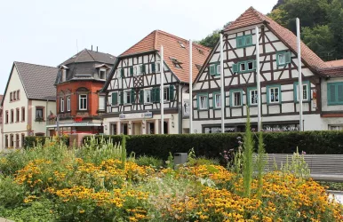 Fachwerkhäuser Hauptstraße  (© VG Landstuhl, Fotograf M. Bemme)