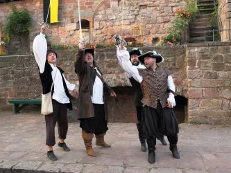 Die drei Musketiere 2017_ Bildrechte Burgspielgeme (© Burgspielgemeinde Landstuhl)