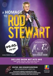 Plakat Mr. Rod (© Stadthalle Landstuhl)
