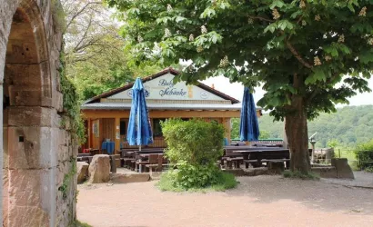 Burgschänke auf Burg Nanstein (© VG Landstuhl)
