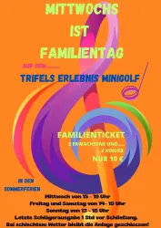 Sommerfeiren Trifels Erlebnis Minigolf (© Rudolf Klotz)