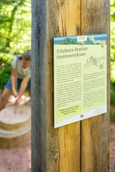 Erlebnisstation Steinmetzkran
