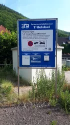 Reisemobilstellplatz Schild (© Verein SÜW Annweiler e.V.)