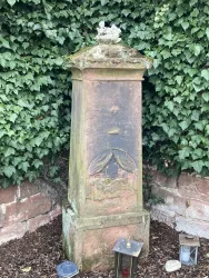 Stele St. Pius-Kirche Kandel