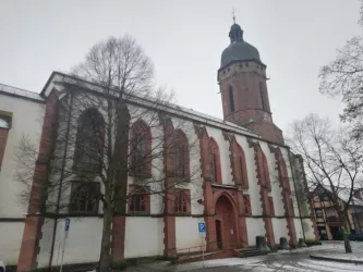 St. Georgskirche Kandel im Winter