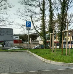 Wohnmobilstellplatz Bahnhof Kandel (© Südpfalz Tourismus Kandel e.V.)
