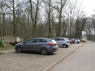 Wanderparkplätze am Naturfreundehaus Kandel
