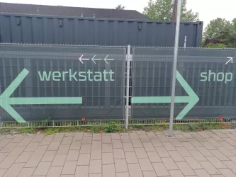 Radhaus Rödel, Werkstatt und Shop Kandel