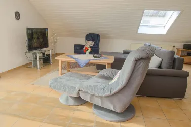 Wohnzimmer - Ferienwohnung im OG
