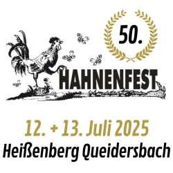 Logo Hahnenfest (© Freunde der Feuerwehr Queidersbach)