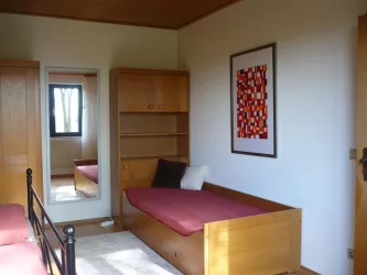 Schlafzimmer mit Beistellbett (© Waltraud Triem)