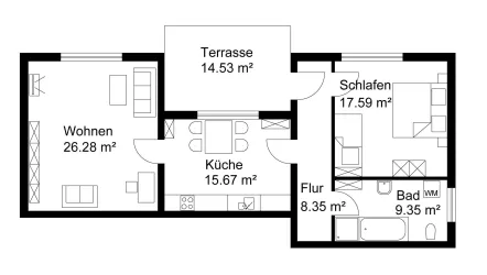 Plan_Wohnung (© Waltraud Triem)