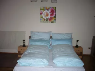 Schlafcouch Wohnzimmer (© Waltraud Triem)