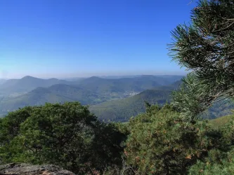Aussicht vom Wanderweg in der Nähe