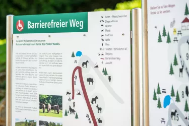 Barrierefreier Weg (© Verein SÜW Annweiler e.V., Fotograf: Dominik Ketz)