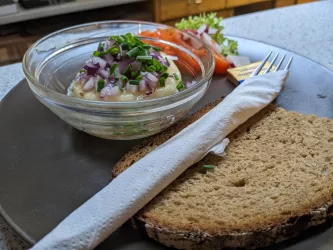 Handkäse (© Nicola Hoffelder Rietania Hütte)
