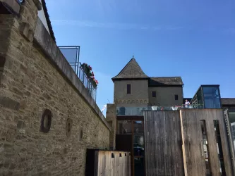 Sicht auf Veldenzturm