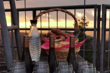 Sonnenuntergang (© Touristinformation Maikammer)