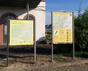 Wanderbahnhof Maikammer-Kirrweiler (© Büro für Tourismus Maikammer)