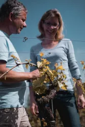 Daniela und Steffen Mugler (© Weingut Schädler)