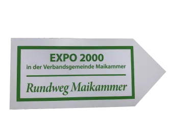 Hinweisschild Maikammer (© Büro für Tourismus Maikammer)
