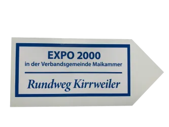 Hinweisschild Kirrweiler (© Büro für Tourismus Maikammer)