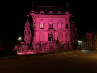 Villa Ullrich in Rosa (© Büro für Tourismus Maikammer)
