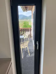 Balkon vor der Küche